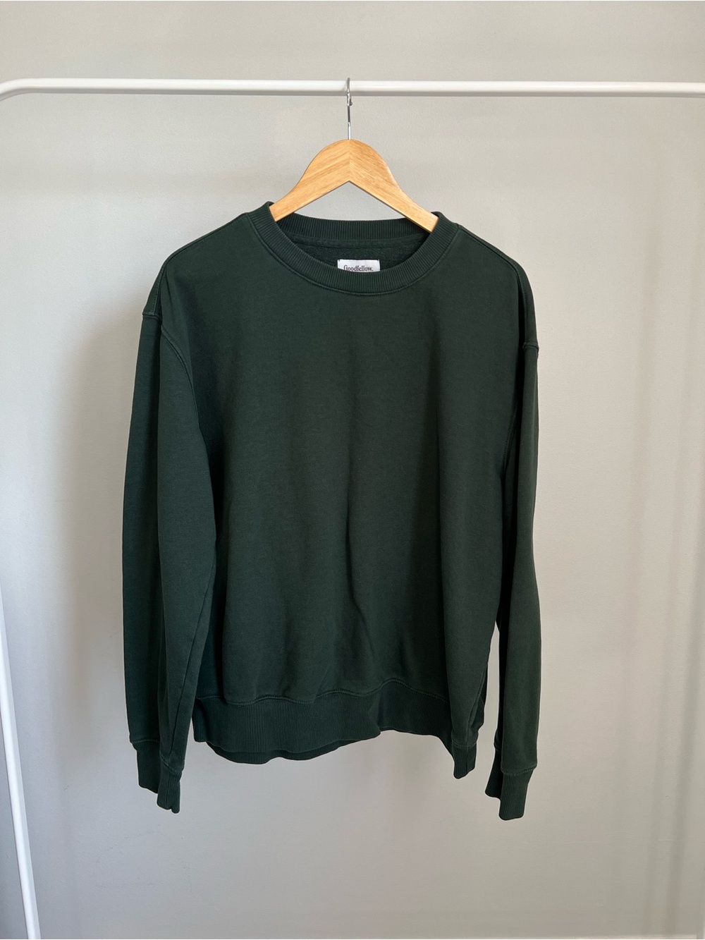 Goodfellow & Co Dark Green Crewneck Sweatshirt